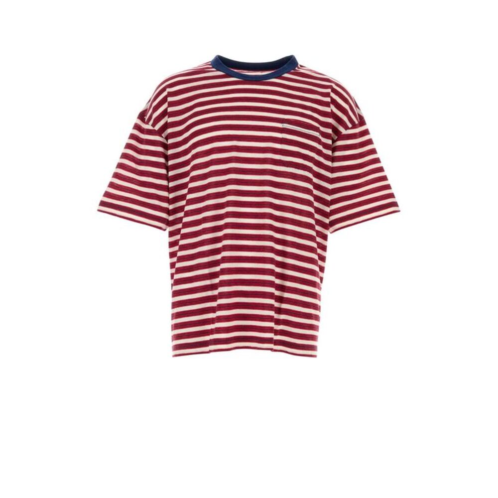 Visvim Men Embroidered Wool Blend T-Shirt